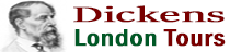 Dickens Tours menu logo