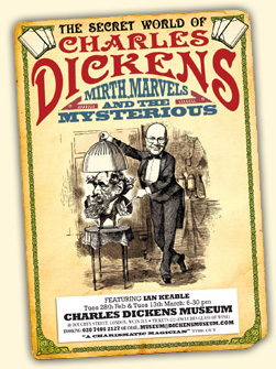 Ian Keable's Dickens Show poster.