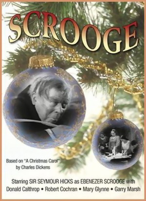 The cover of Seymour Hicks Scrooge.