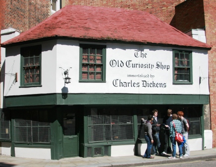 The Old Curiosity Shop. Immortalised by Charles Dickens.