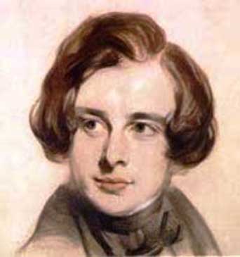 Charles Dickens in his early years as a writer.