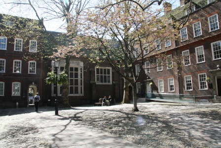 Staple Inn which featured in the Mystery of Edwin Drood.